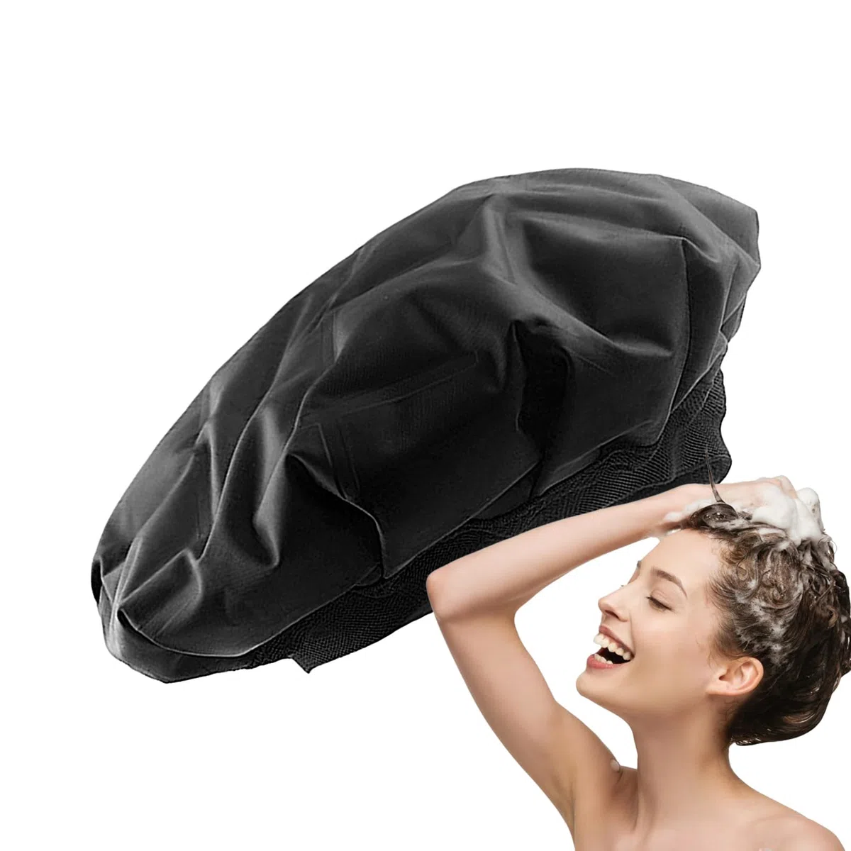Gorro térmico para microondas de acondicionamiento profundo,Sombrero térmico inalámbrico de acondicionamiento profundo,Sombrero para el cuidado del cabello | Gorro de gel para microondas, gorr