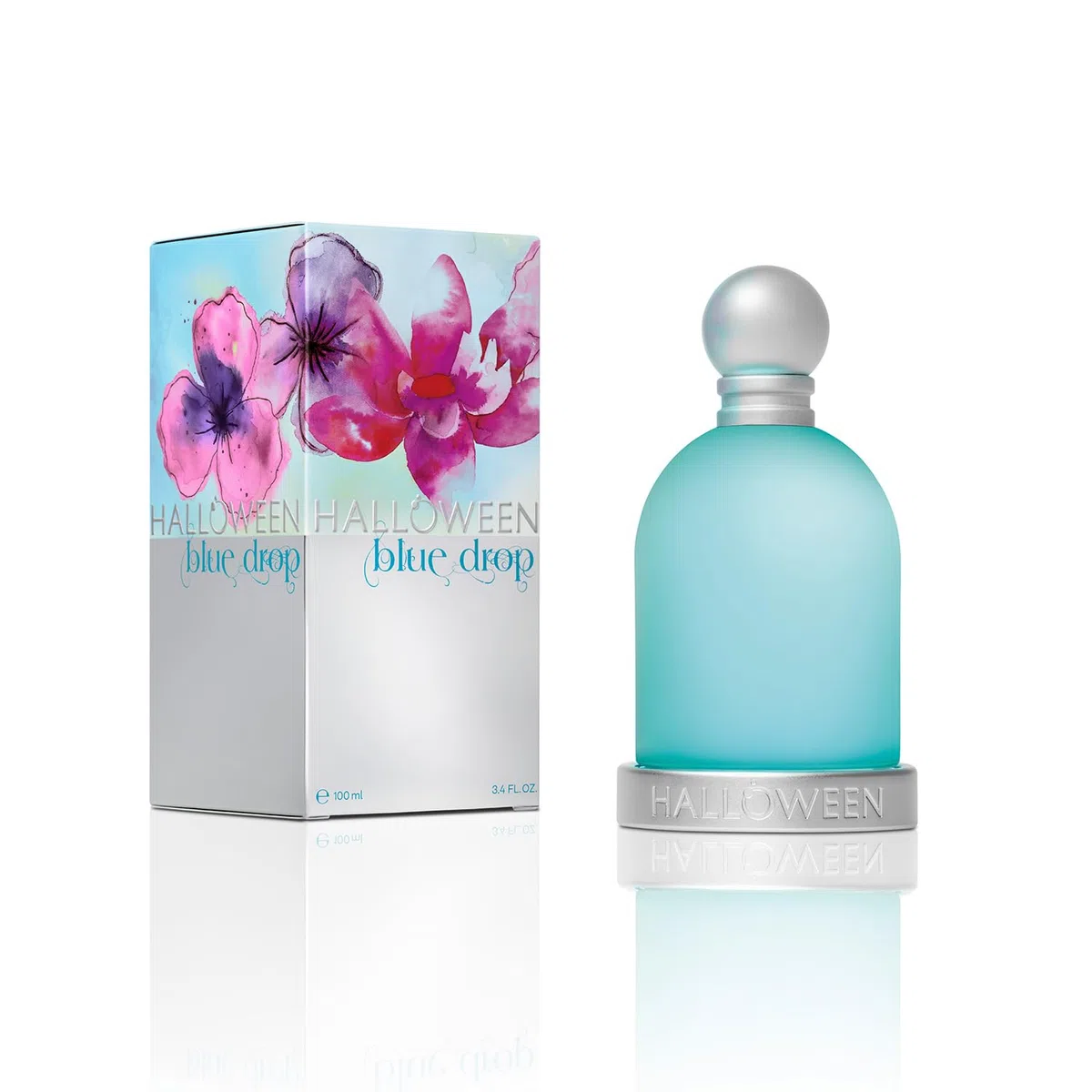 Halloween Blue Drop 100 ml, Eau de Toilette para Mujer, Aroma Fresco Amaderado Especiado, con Vaporizador