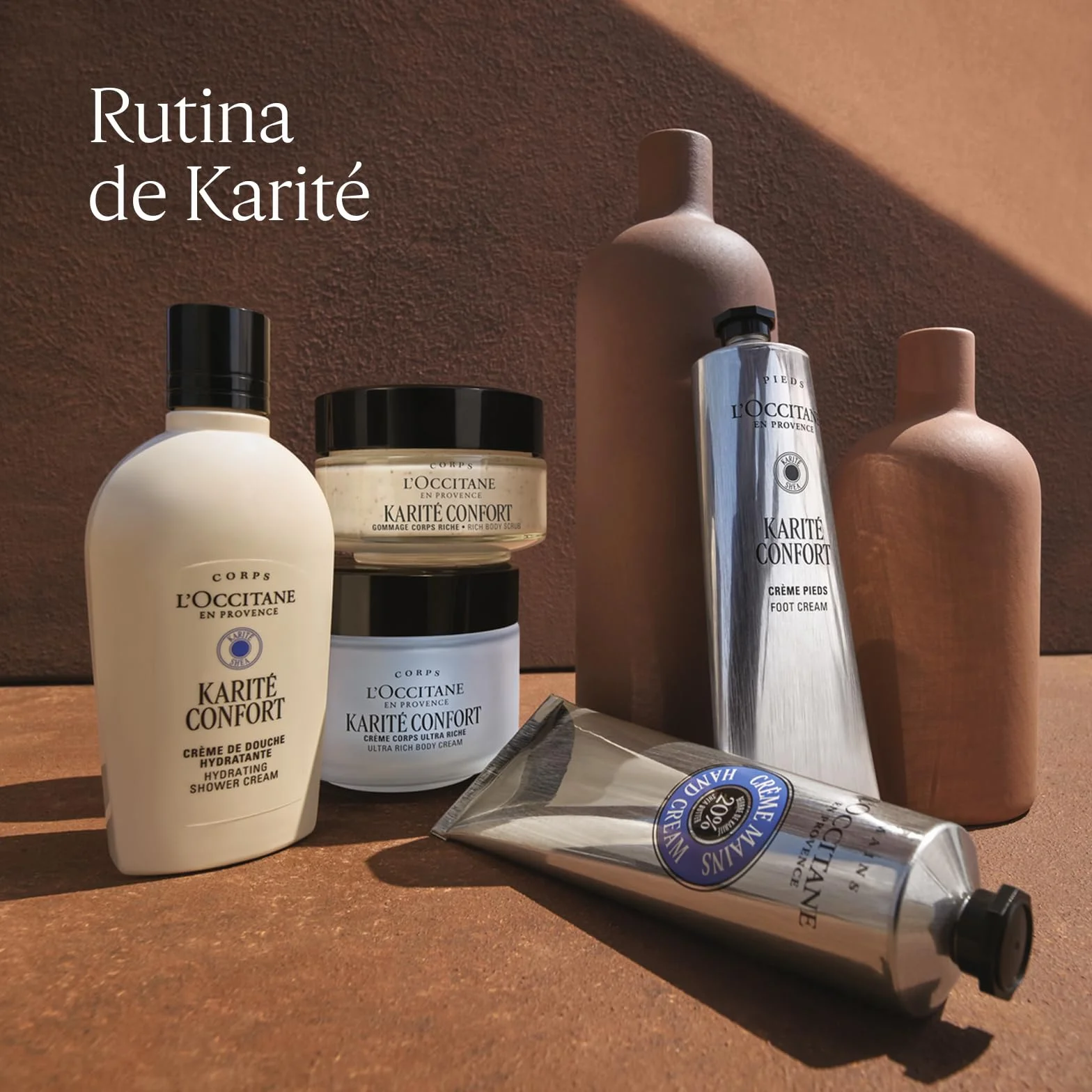 L'OCCITANE - Bálsamo de Pies Intense Karité Confort - 150 ml - Nutre y repara - Fabricado en Francia