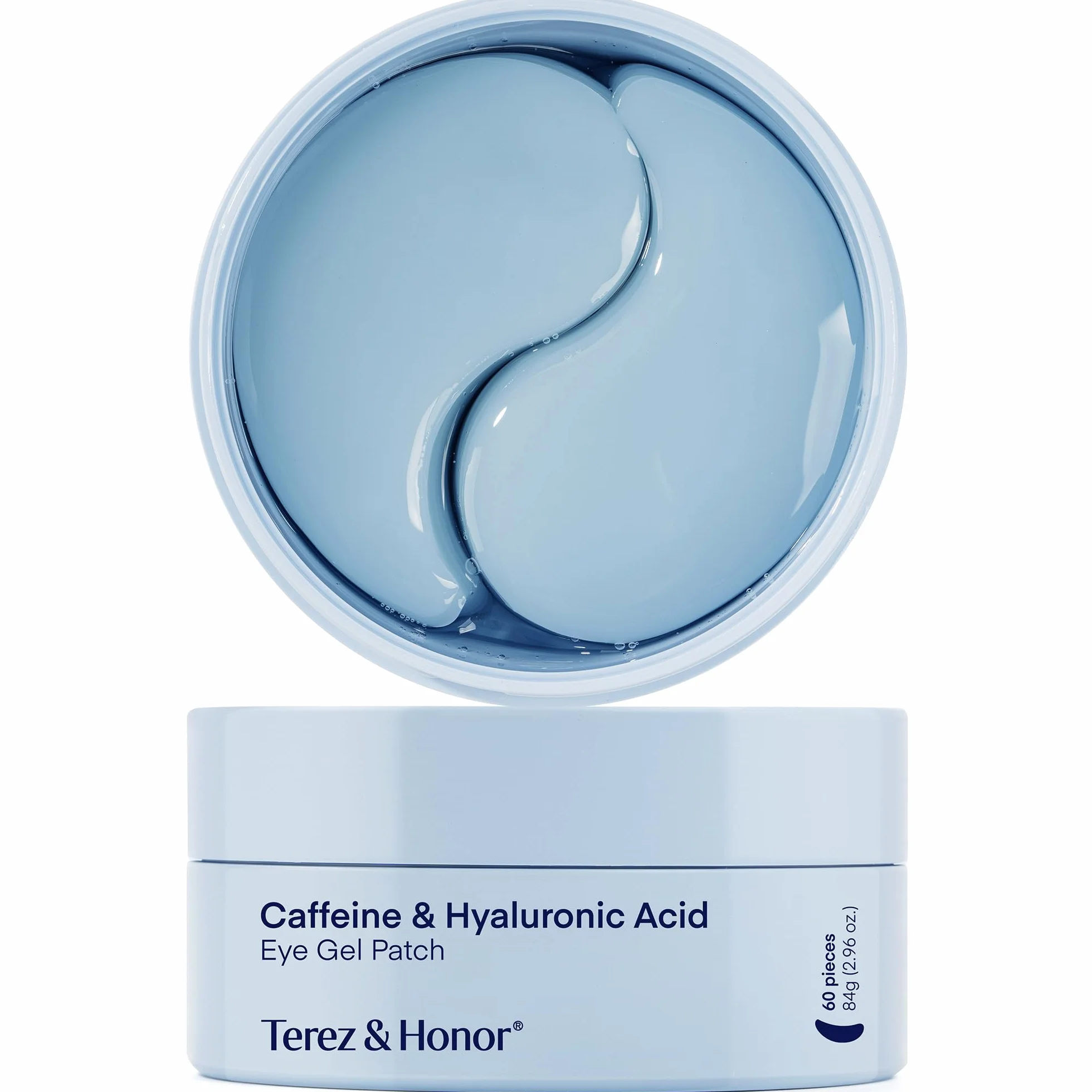 Parche Ojos para Bolsas y Ojeras Coreano: Antiarrugas y Contorno de Ojos con Cafeína Niacinamida y Ácido Hialurónico, Vegano, Testado en Piel Sensible, 30 Pares - Korean Skincare Under Eye Patches