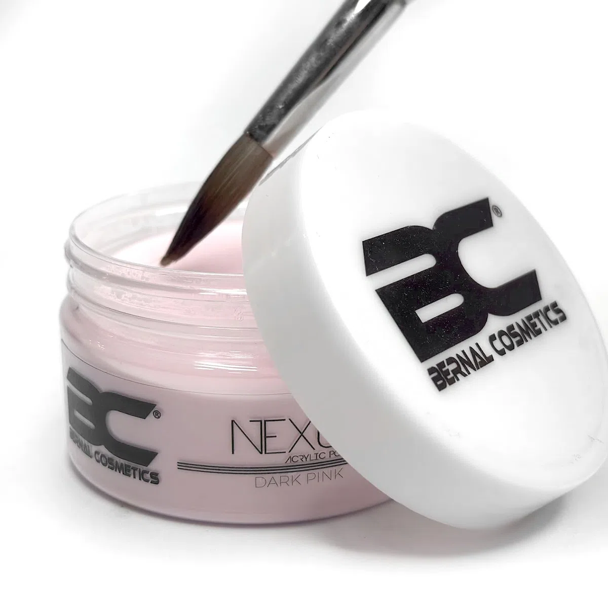 Polvo Acrílico - Dark Pink (Rosa Intenso translúcido) 200g | Acryl Powder DARK PINK | Bernal Cosmetics