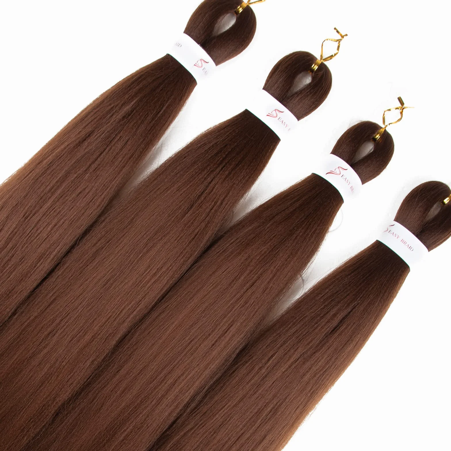 Pre-stretched Braiding Hair Professional Easy Crochet Braid Hair 26 Inch 8 Packs Hot Water Setting Soft Synthetic Braiding Hair Extension for Twist Senegalese Crochet Hair (26 inch, 30#)