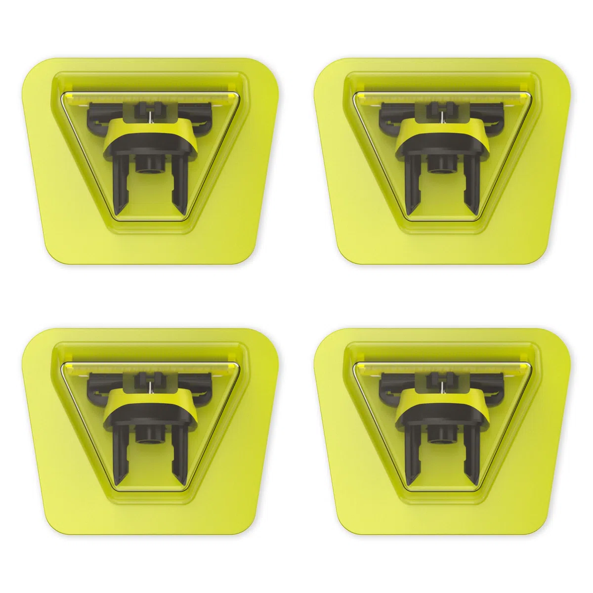 Juego de 4 cuchillas de recambio y 3 peines guía, compatibles con one blade QP2520 QP2630 QP2724 QP2734 QP2834 QP6510
