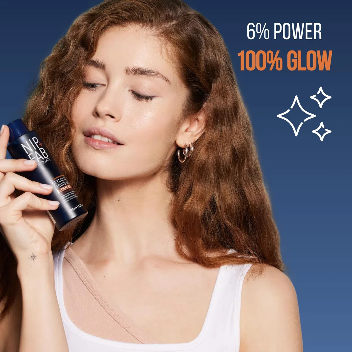 Nip + Fab Glycolic Acid Fix Liquid Glow Extreme 6% | Peeling Líquido | Exfoliante Facial | Ácido Glicólico | 100 ml