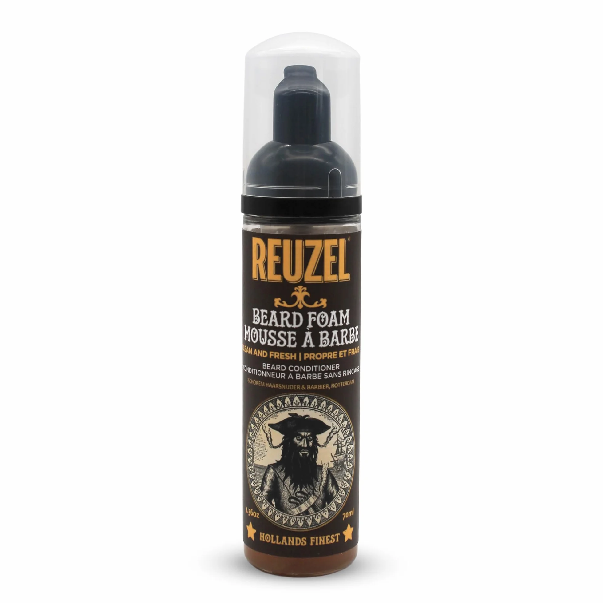 Reuzel Clean & Fresh Beard Foam, desodorizes Beard, 70 ml - Espuma para barba