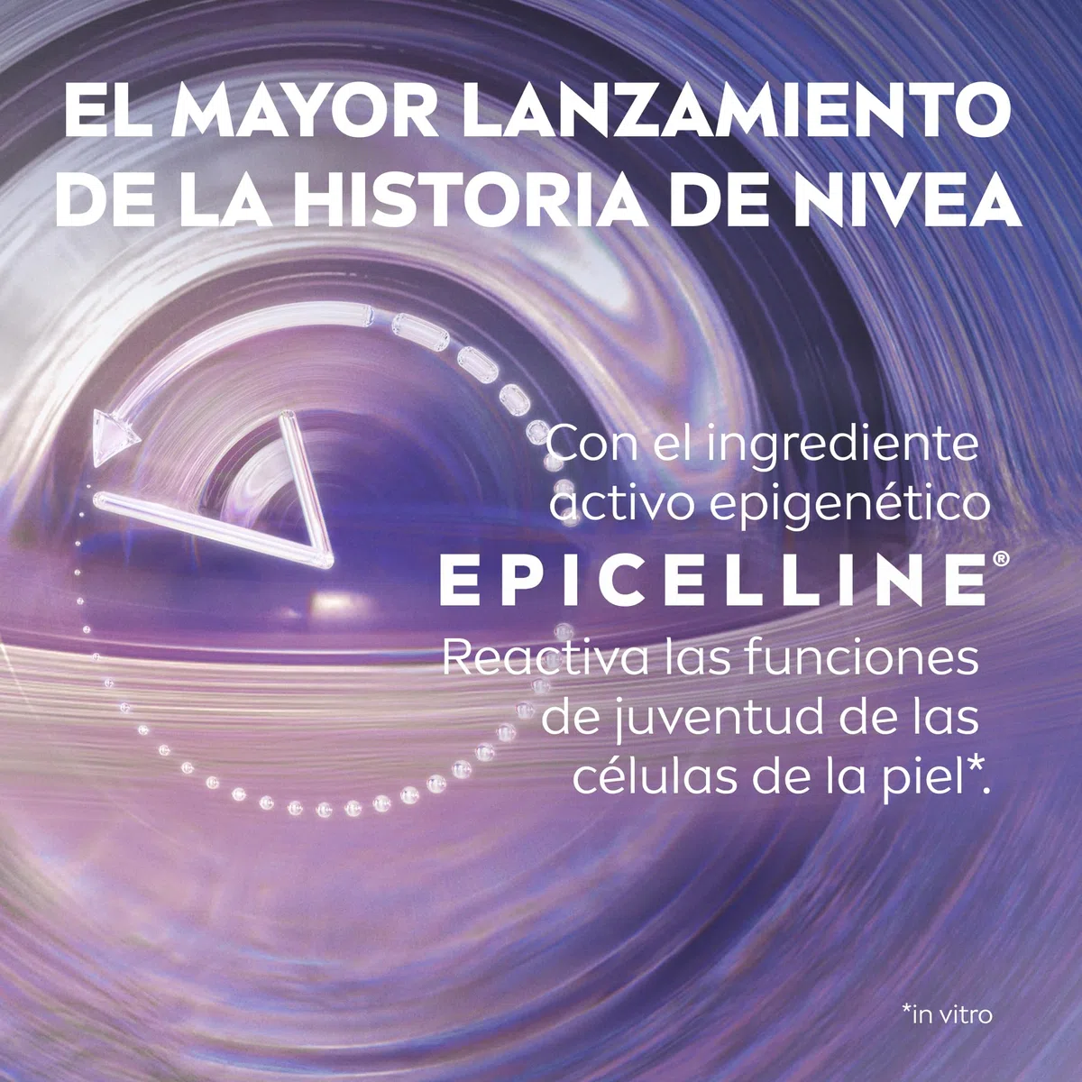 NIVEA Cellular Epigenetics - Serum Facial Rejuvenecedor con Epicelline - Cuidado facial Antiedad - 3 Tipos de Ácido Hialurónico - Revierte la Edad de la Piel - Todo tipo de pieles - 30 ml