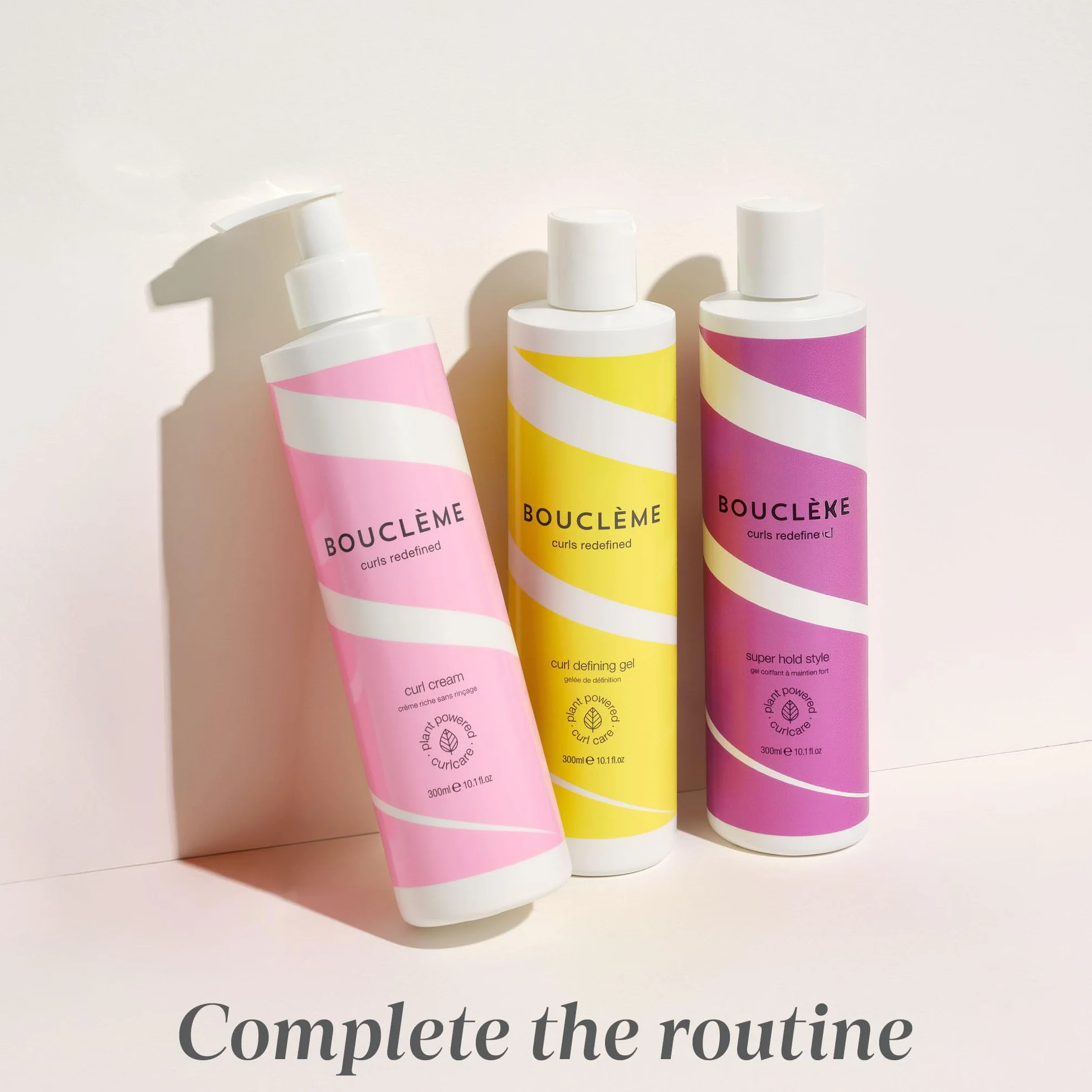 Bouclème - Super Hold Styler - Gel para peinar el cabello que mejora los rizos, 99% de ingredientes derivados naturalmente y vegano, 300 ml