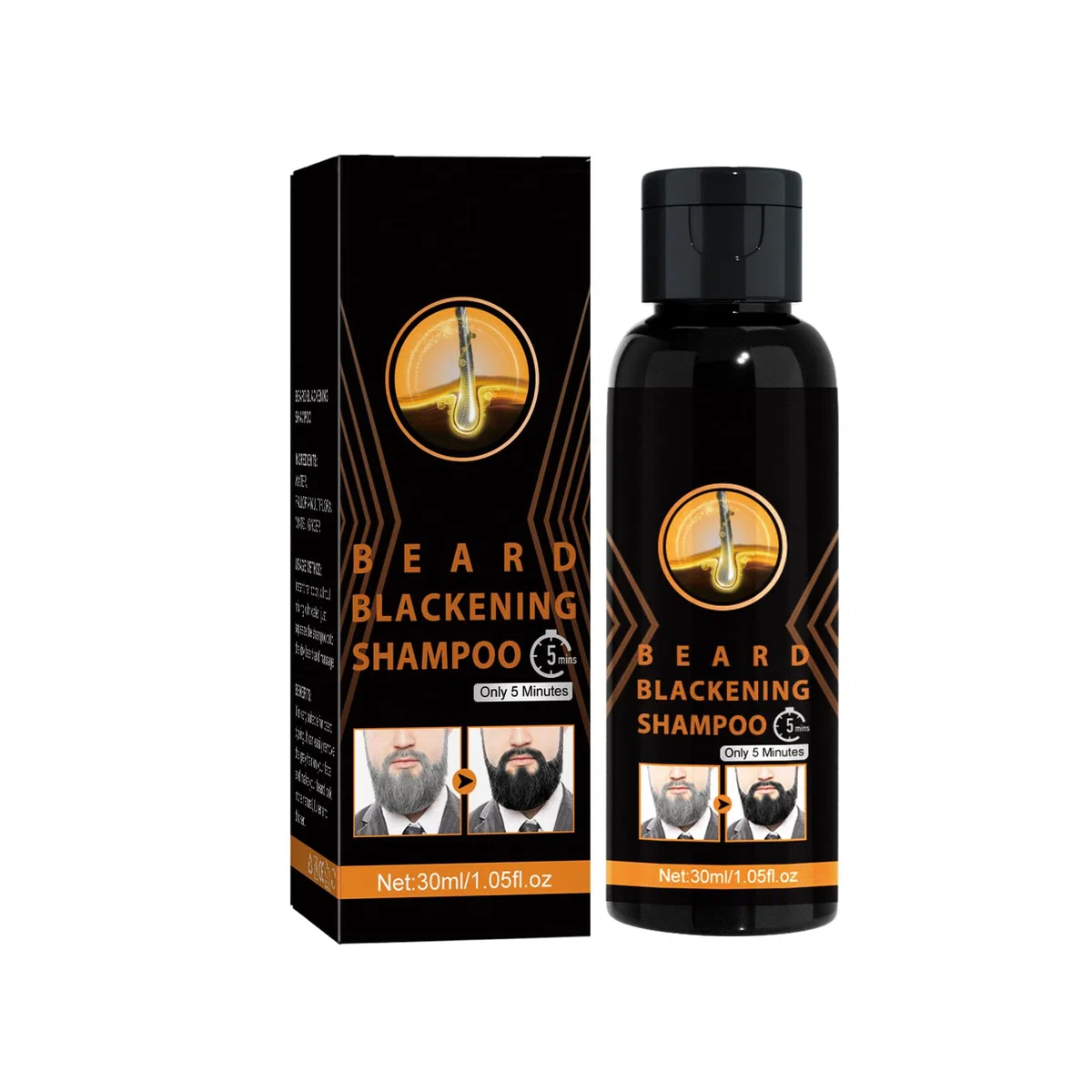 Tinte Para Barba Hombre, Tinte Barba Hombre, Barra De Champú para Oscurecer la Barba, Color de Barba Negro, Barra de Champú para Oscurecer el Cabello, el Cuidado Diario de la Barba