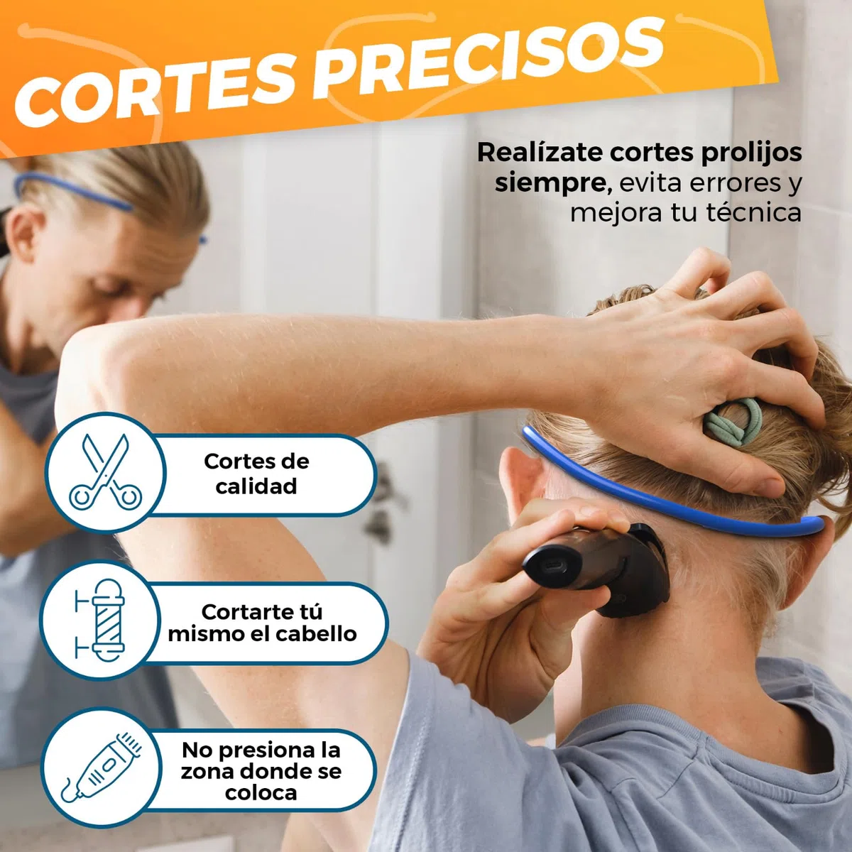Peine Cortapelo - Cortapelos Hombre - Plantilla Barba Hombre - Maquina De Cortar Pelo Hombre
