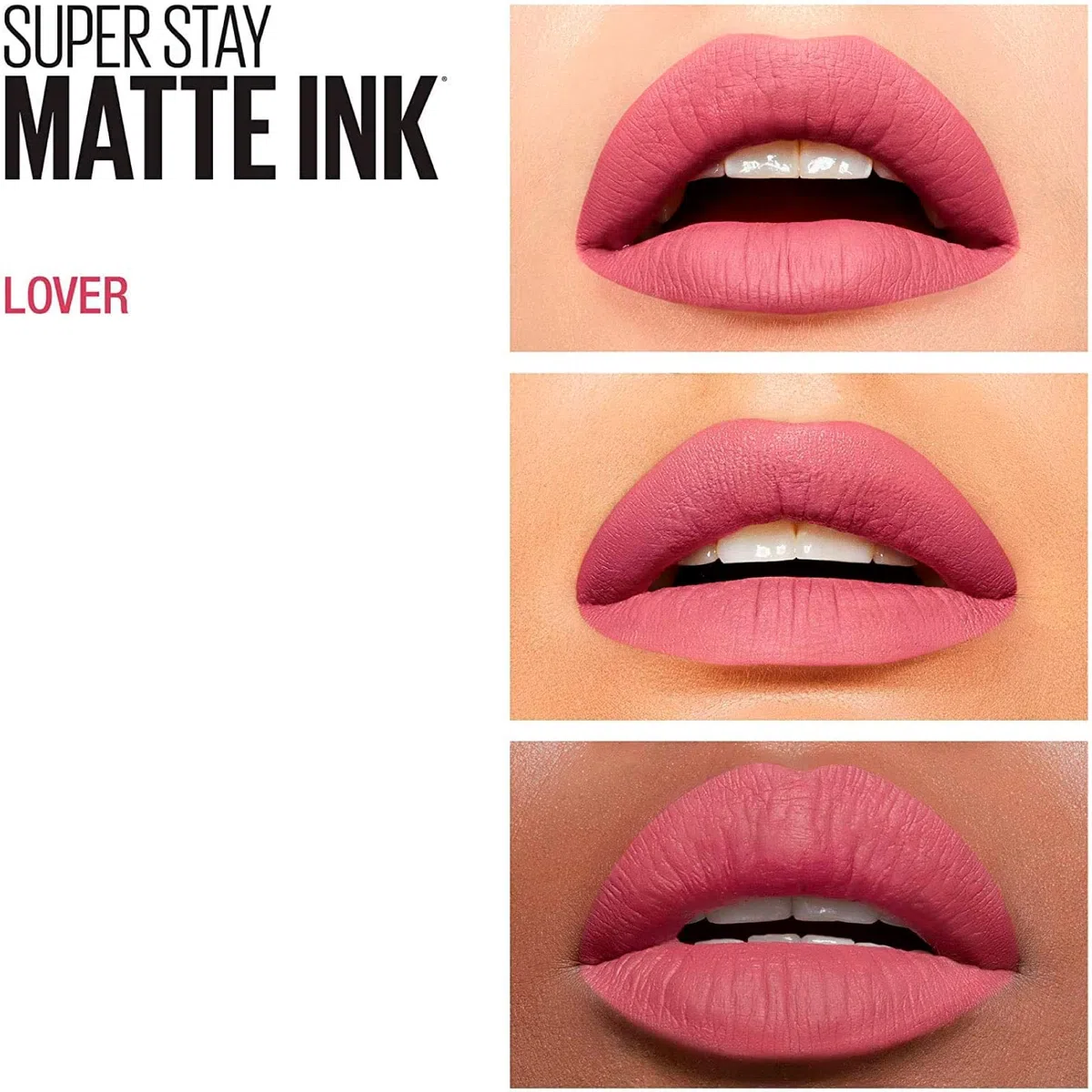Maybelline New York SuperStay Matte Ink Tinte de Labios con Efecto Opaco Color Intenso y Duradero con Aplicador de Punta de Precisión Kit de Maquillaje de 2 Barras de Labios 120 Artist y 15 Lover