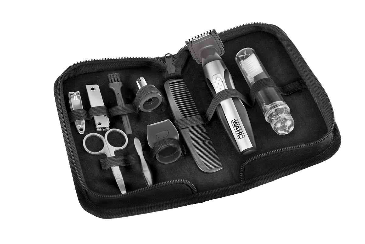 Wahl Kit De Viaje Deluxe - Recortadora De Batería De Litio Y Kit De Aseo 1 Unidad 242 g