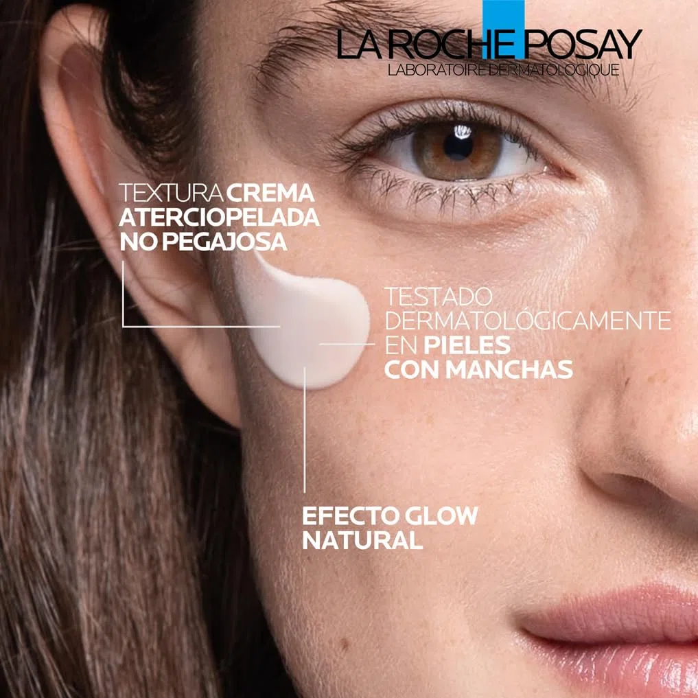 La Roche Posay Crema Despigmentante Intensiva, Fotoprotección SPF30, Intercepta el Exceso de Melanina, Efecto Glow Instantáneo, Fórmula con Melasyl y Niacinamida, Mela B3 Nueva, 40 ml
