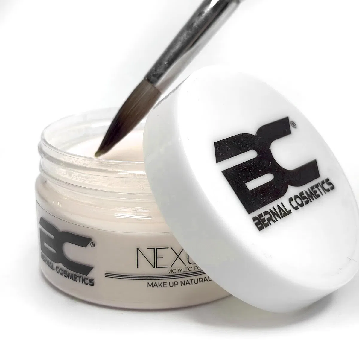 Bernal Cosmetics Polvo Acrílico BC Nexus Make Up Natural - Maquillaje en Polvo 200g - Color Natural
