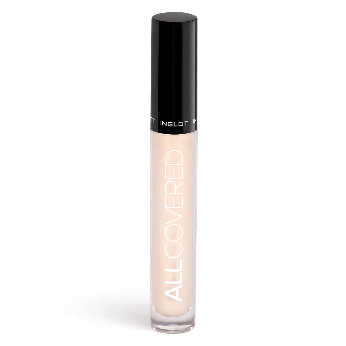 Inglot All Covered Under Eye Concealer, diseñado para la piel sensible bajo los ojos, fórmula impermeable y sedosa, 4,2 ml: 101