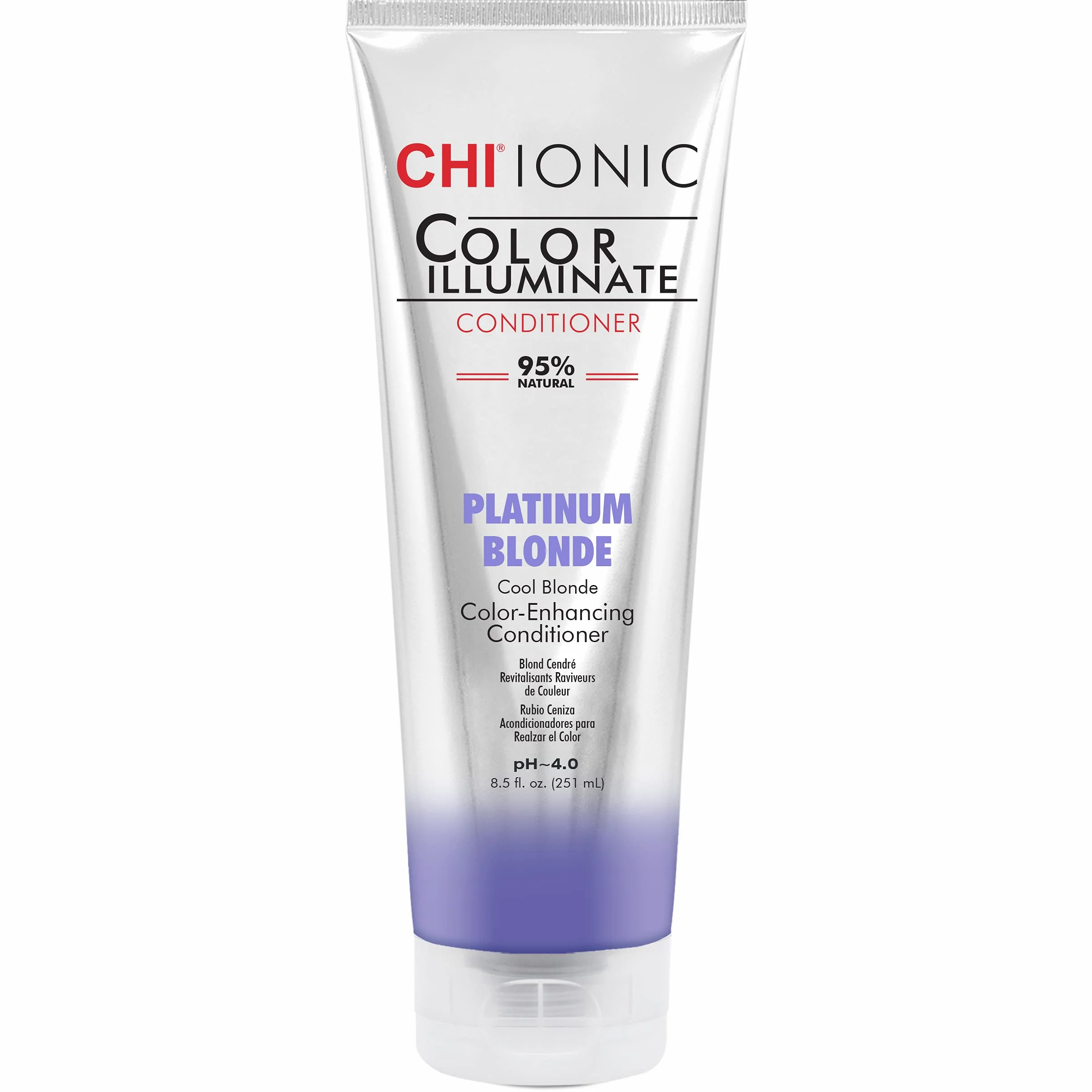 Farouk Chi Color Illuminate Platinum Blonde Acondicionador 355ML