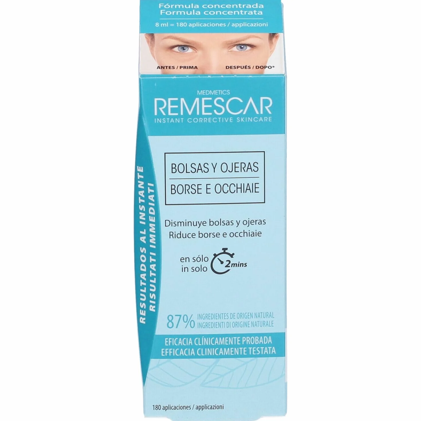 Remescar Creme reduziert Tränensäcke & Augenringe, 8 ml Crema