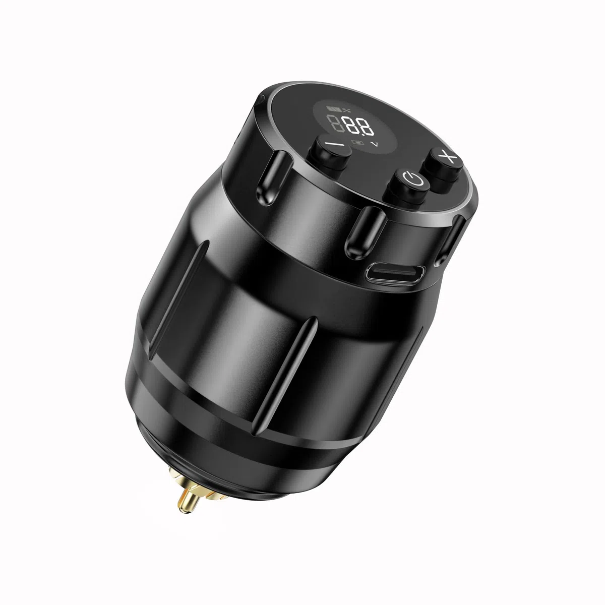 Fuente de Alimentación para Tatuajes Inalámbrica 1500mAh batería del tatuaje con Pantalla Digital LED para Bolígrafo Máquina de Tatuar conector RCA