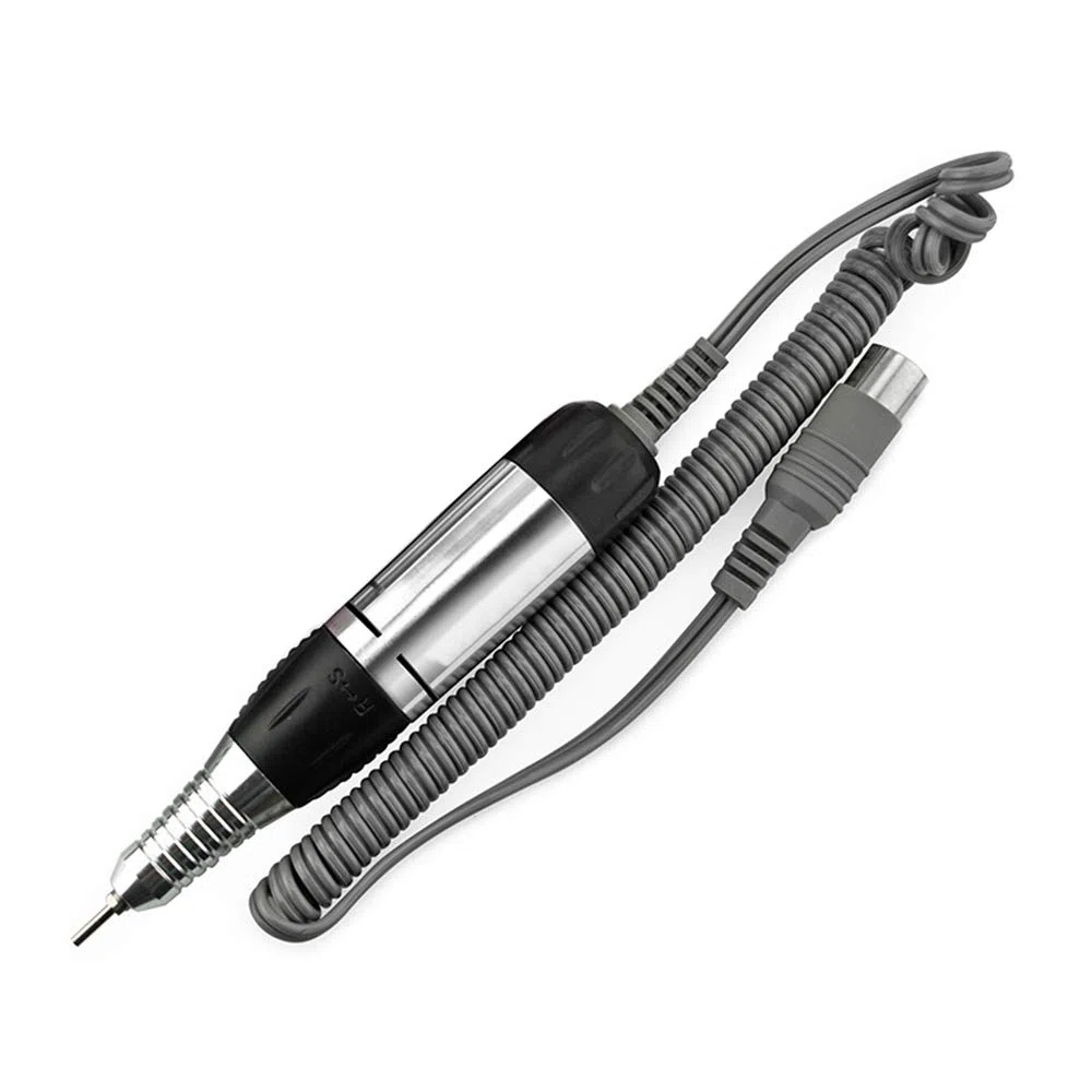 KADS Máquina de manicura eléctrica profesional para taladro de uñas, lima de pedicura, pulimento, forma de bolígrafo, herramienta acrílica, producto de cuidado de dedos de los pies (negro)