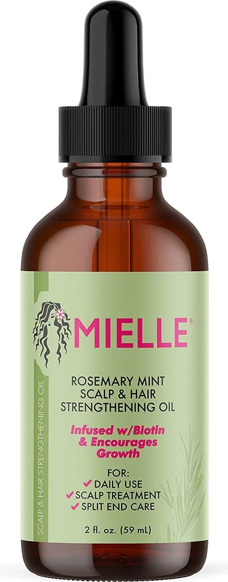 Mielle/aceite de romero y menta/aceite para fortalecer el cuero cabelludo y el cabello/crecimiento del cabello saludable/59 ml (2 oz) / (paquete de 3)