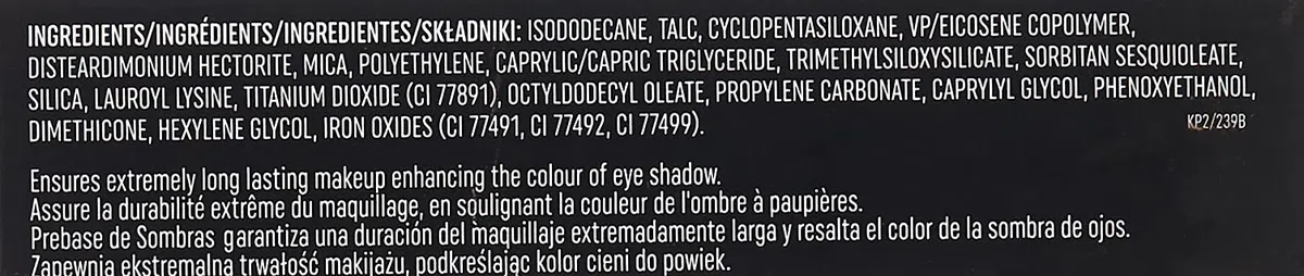 Eye Shadow Keeper - Base profesional para sombras de ojos | Prolonga la duración del maquillaje | Intensifica el color | 10 ml
