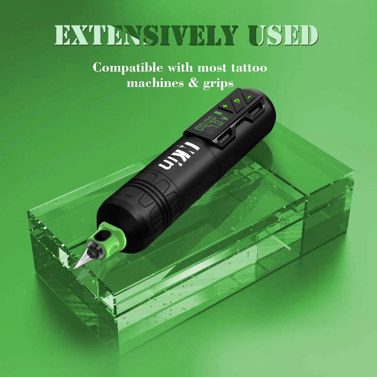 INKin Agujas Tatuaje de Silicona Surtidos,40 Piezas #10 Bugpin 0,3MM Round Magnum Agujas de Tatuar Misti(7RM 9RM 13RM 15RM 17RM) Diseño Mejorado para Proteger los Dedos Aguja de Cartuchos de Silicona