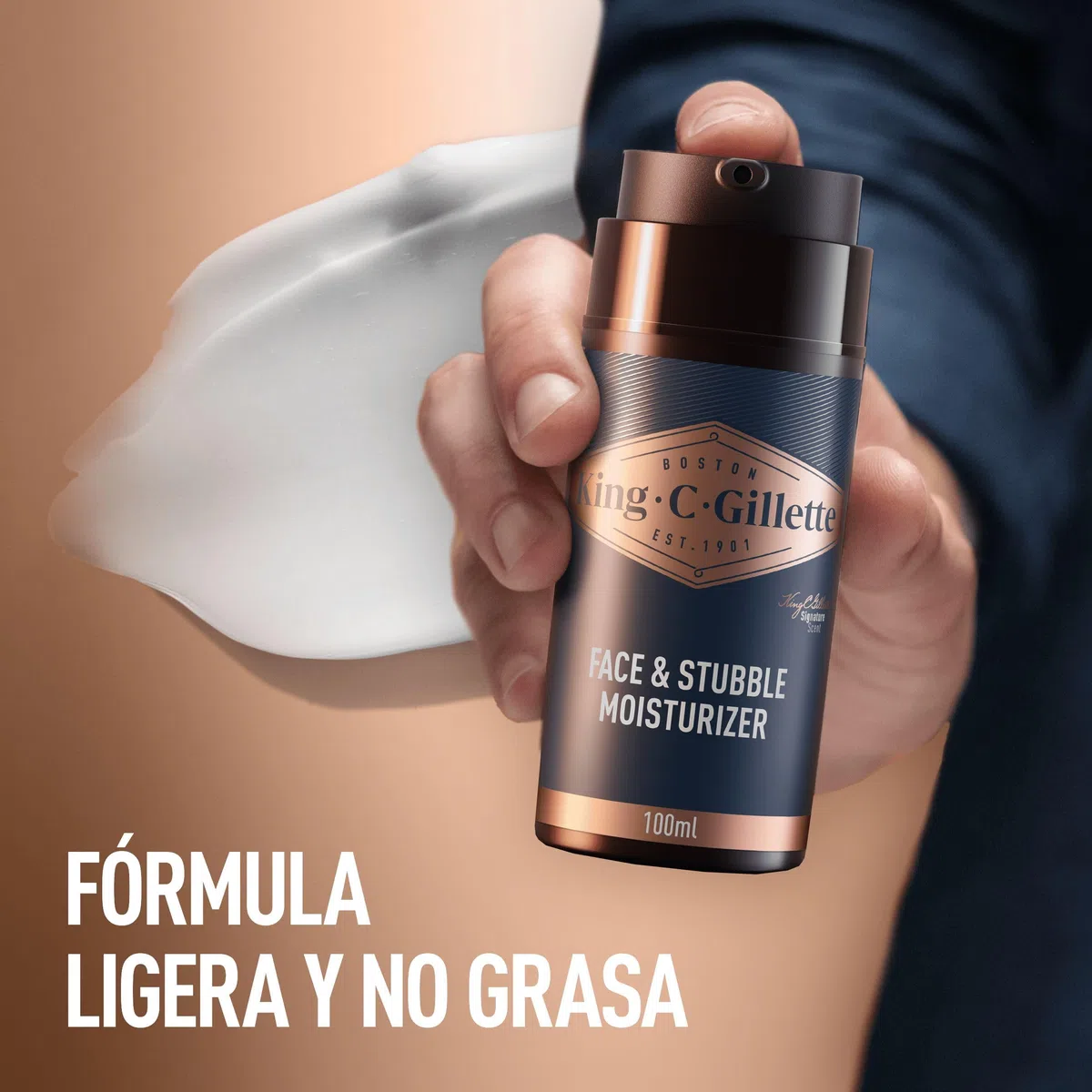 King C. Gillette Kit De Regalo Stubble, Incluye Recortadora De Barba Style Master, 4 Peines Y Crema Hidratante Para Rostro Y Barba De 3 Días