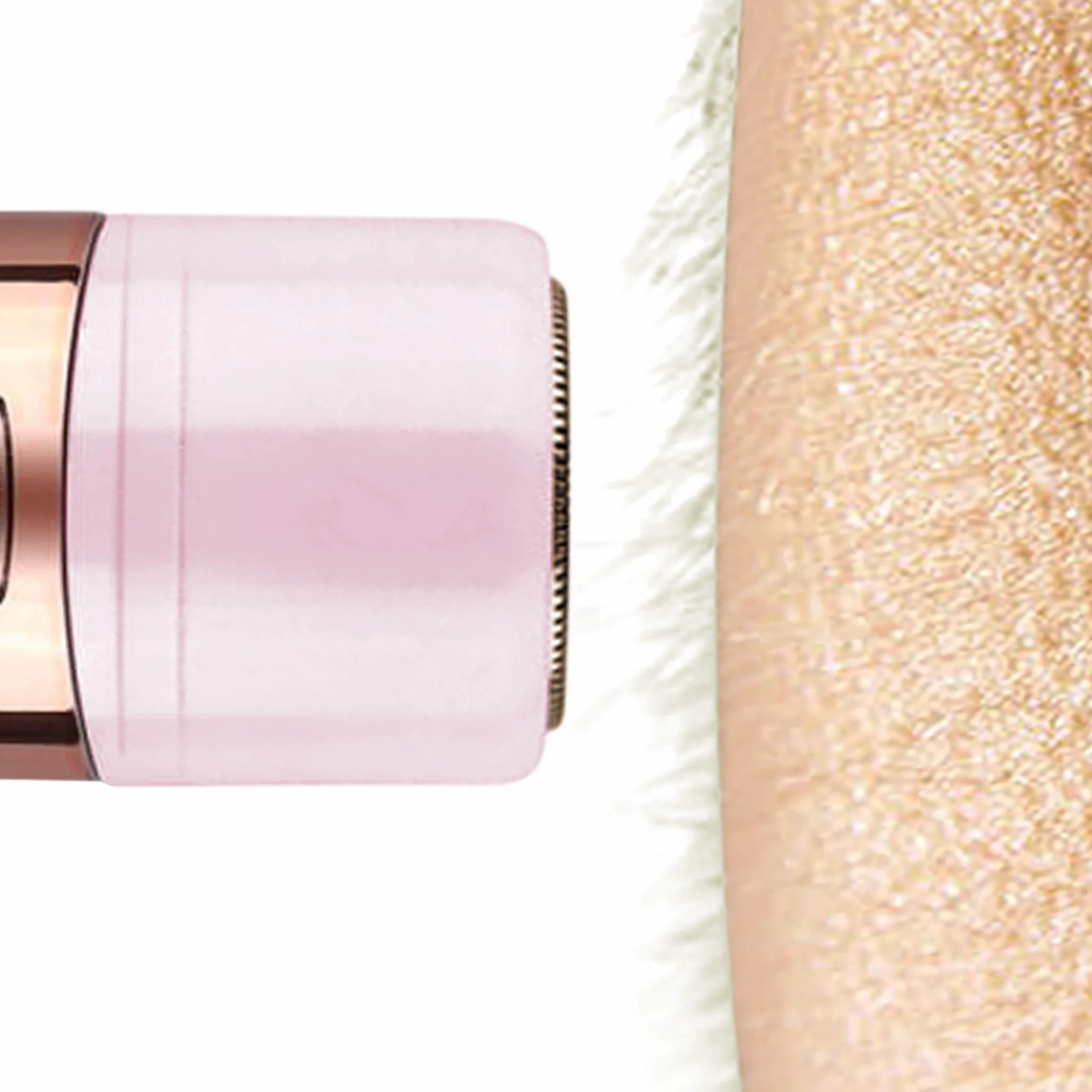 Magnitone FuzzOff Precision Depiladora para Mujer Recargable 3 en 1 para Rostro, Contorno Facial, Labio Superior, Cejas, Cuerpo, Axilas y la Zona del Bikini - Rosa
