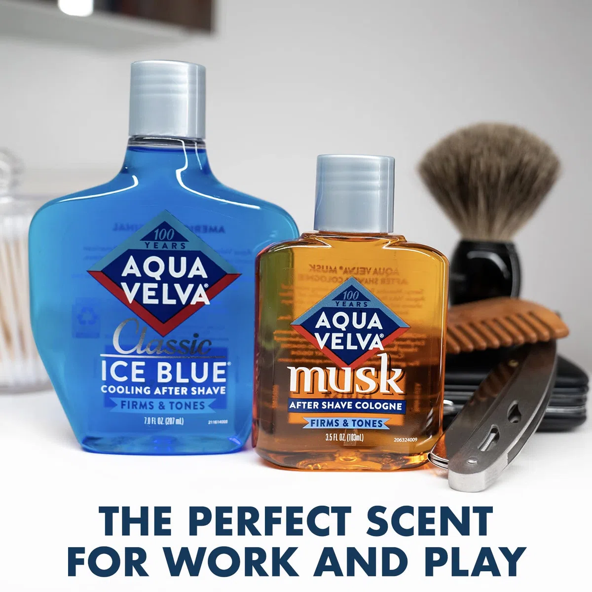 Aqua Velva After Shave, Classic Ice Blue, 7 Ounce by Aqua Velva