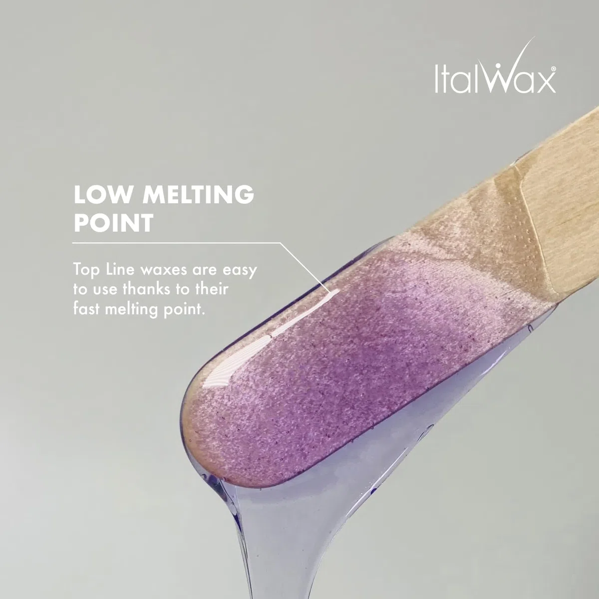 Italwax Top Line Orchid - 750g - Cera elástica en perlas para depilaciòn sin bandas - Formulación sintética ideal para pieles sensibles - Recomendado para la zona bikini y las axilas – Aroma orquídea