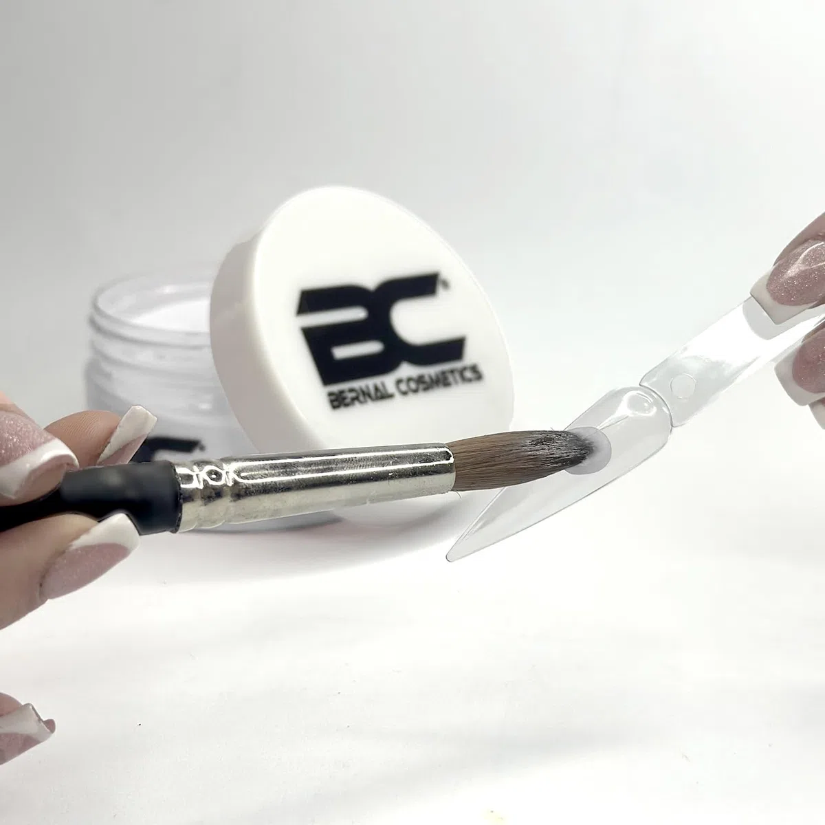 Polvo Acrílico - Clear (Transparente) 200g | Acryl Powder Clear | Bernal Cosmetics