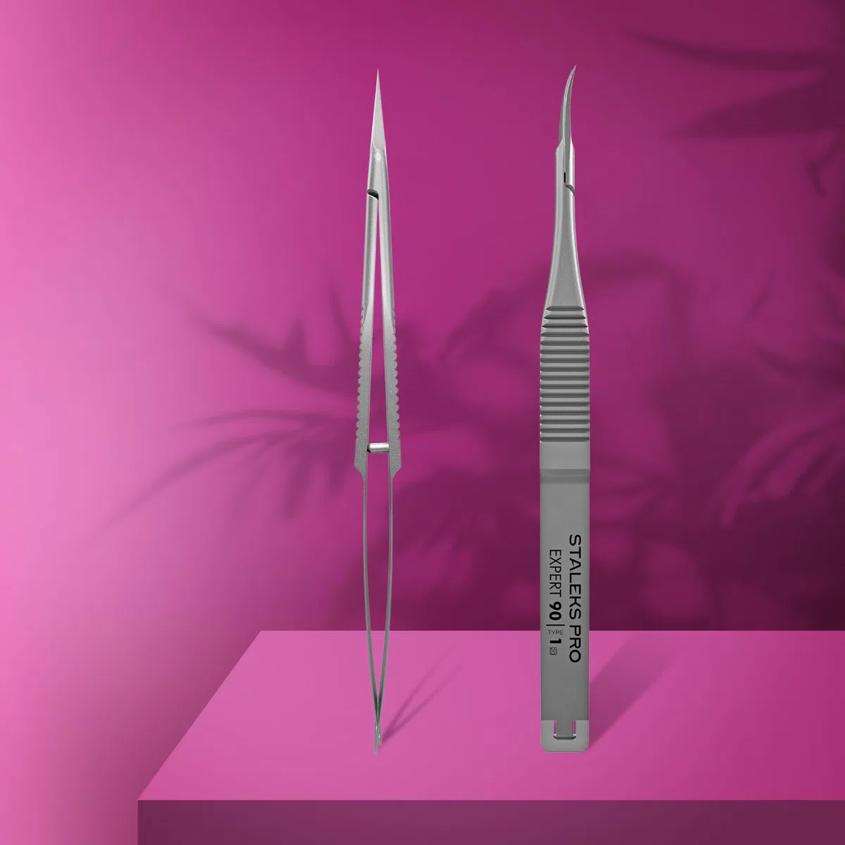 STALEKS PRO Expert 90 tipo 1, tijeras para cutículas, herramienta de manicura SE-90-1
