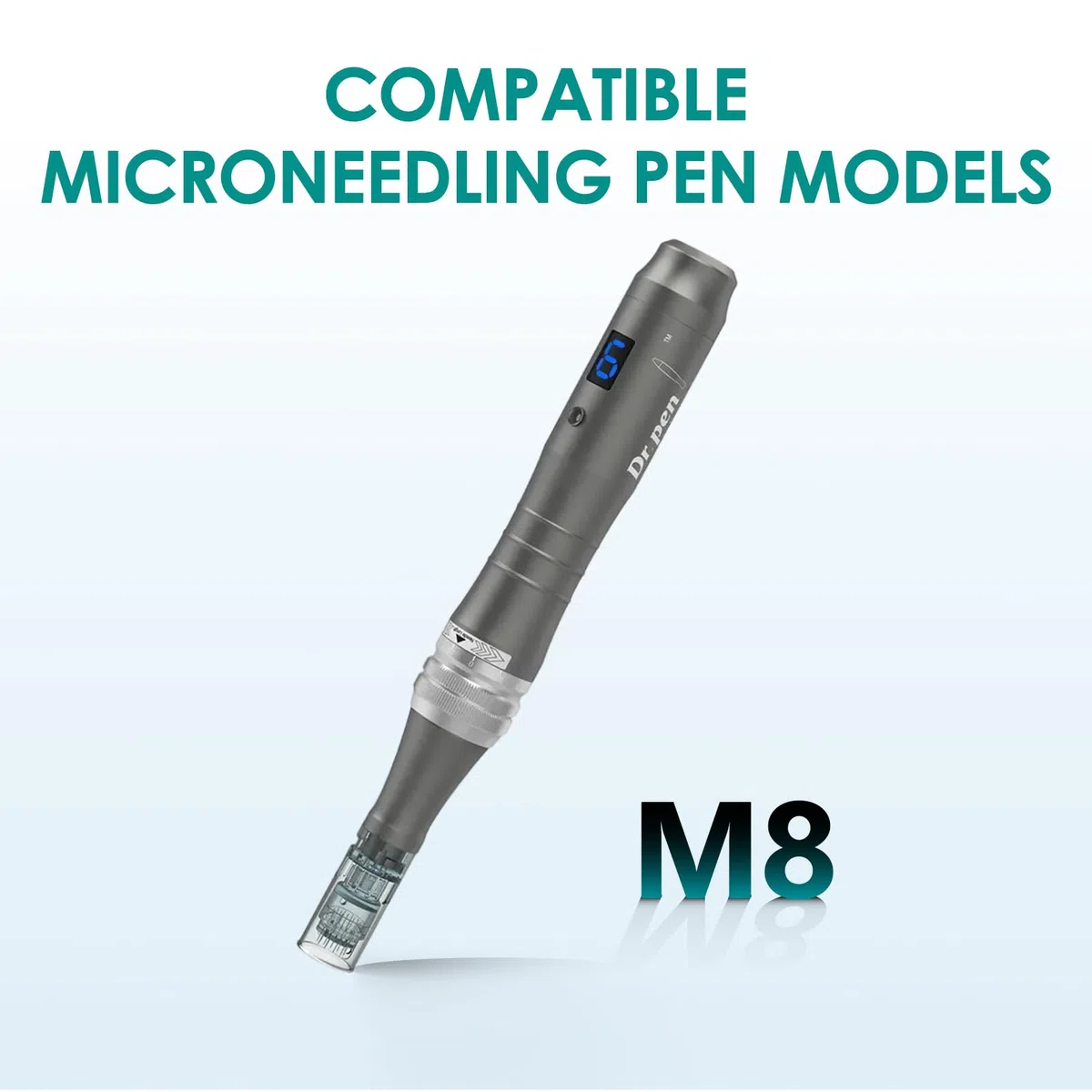36 Pin Agujas de Repuesto Originales Dr. Pen para Microneedling, Compatibles con Dr. Pen Ultima M8 Microneedle, Cartuchos Desechables Auténticos para Terapia de Micropunción (36 Pin, 15Pcs)