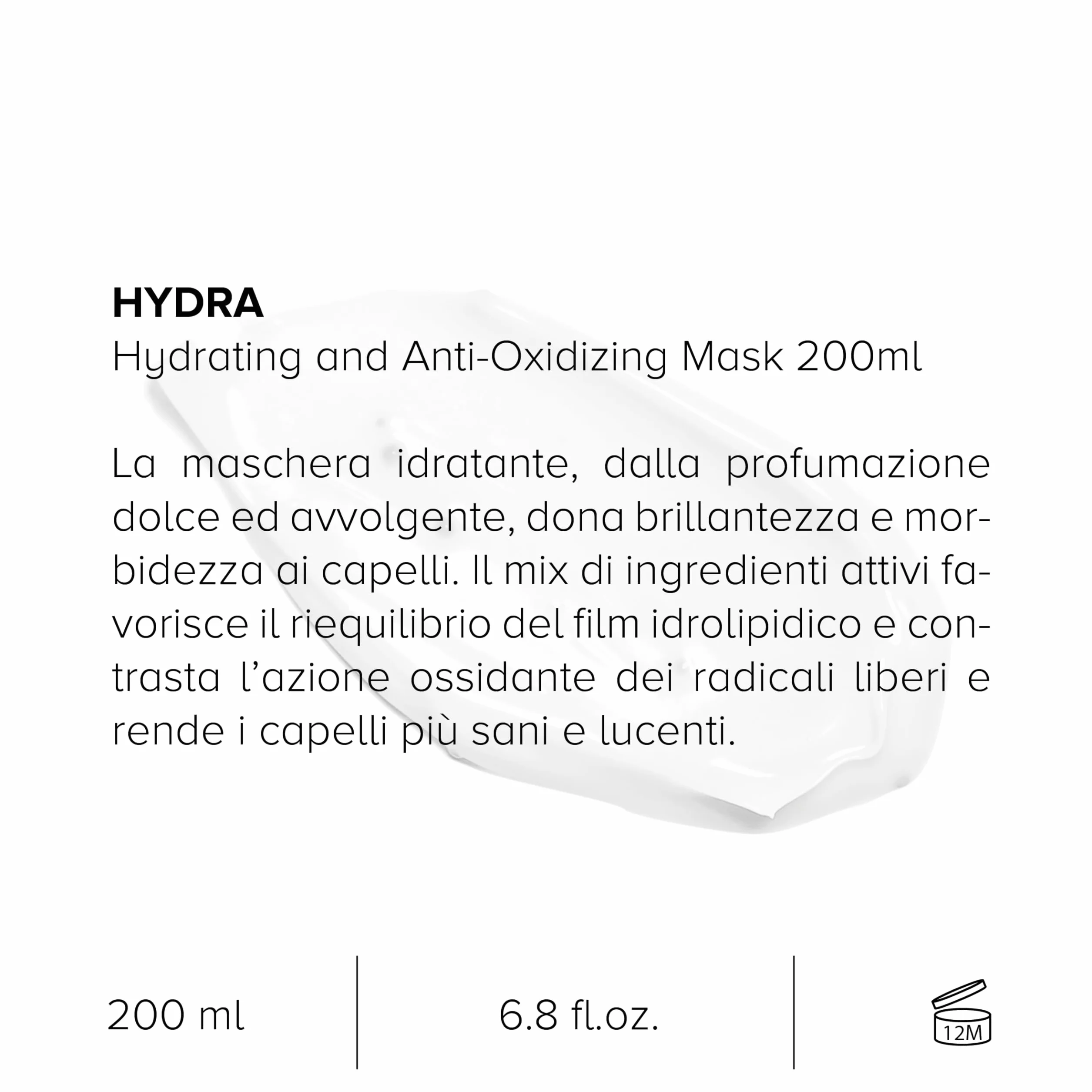 Cotril - Mask Hydra - Mascarilla hidratante y antioxidante para cabellos deshidratados 200 ml