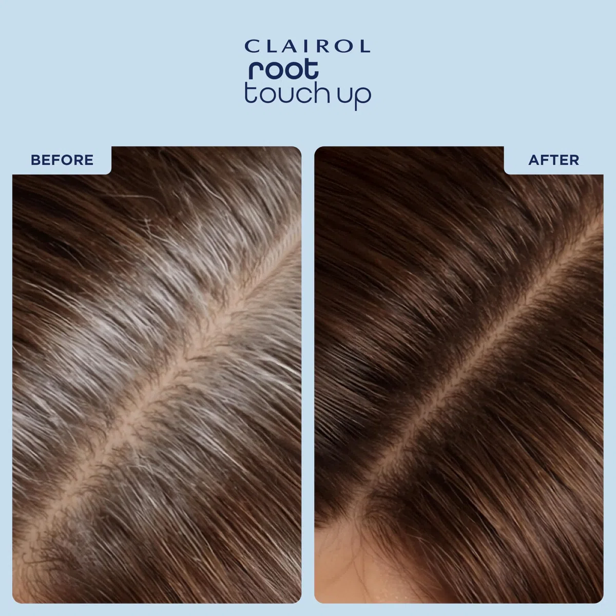 Clairol Root Touch-Up - Polvo corrector de retoque de raíces, marrón medio, 1 unidad