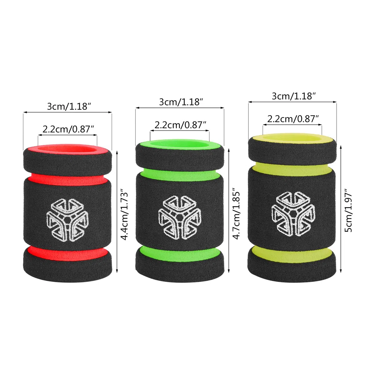 ATOMUS Tattoo Grip Cover Tattoo Pen Cover Warp 2pcs Tattoo Bandage 6pcs Memory Foam Sponge Grip Cover 1pc Silicone Tattoo Tube Grips For Tattoo Machine Pen