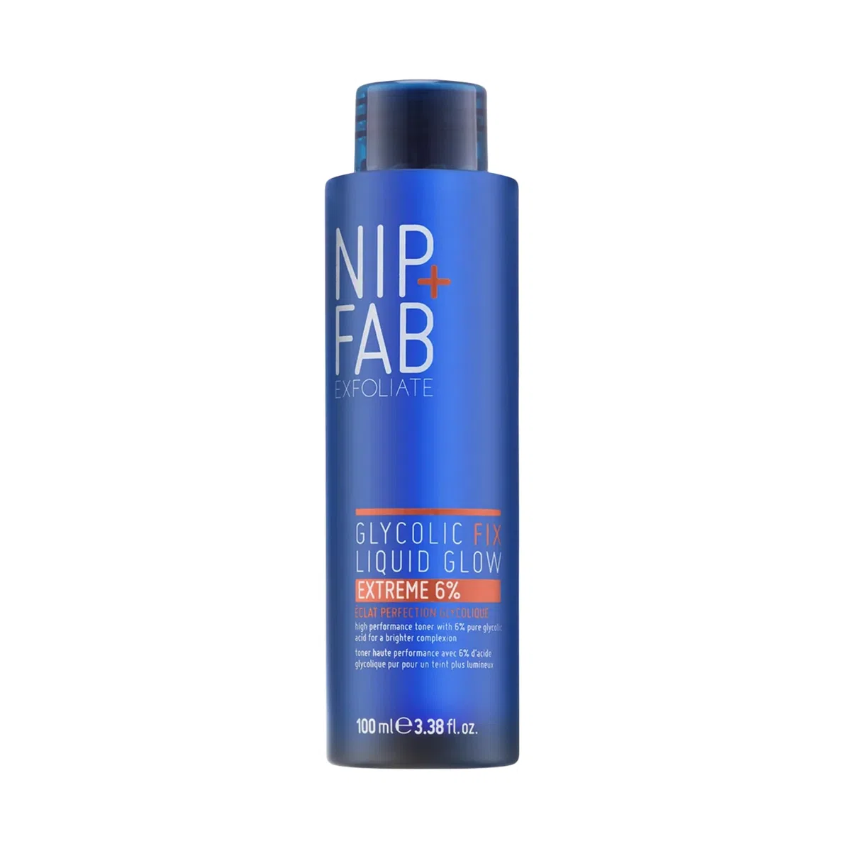 Nip + Fab Glycolic Acid Fix Liquid Glow Extreme 6% | Peeling Líquido | Exfoliante Facial | Ácido Glicólico | 100 ml