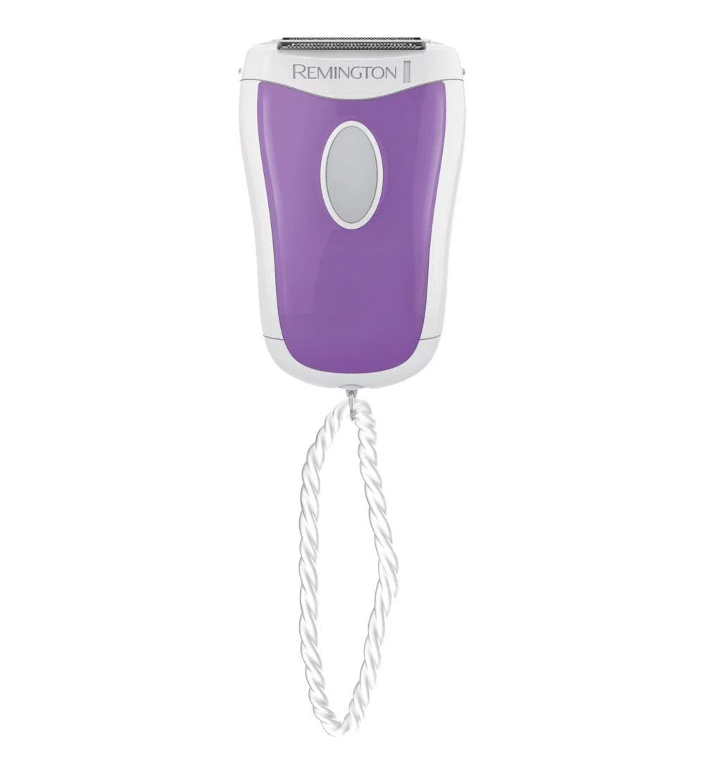 Remington Depiladora Mujer Smooth & Silky Compact, Afeitadora Femenina, Depiladora Eléctrica Inalámbrica, Diseño Compacto, Ideal para Viajar, Resistente al Agua, Funciona con Pilas, WSF4810