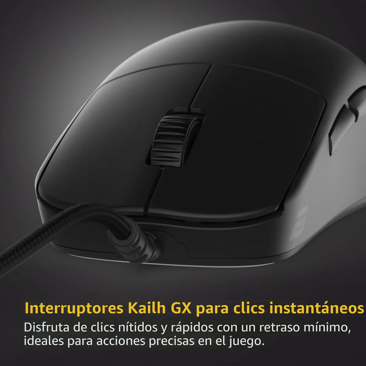 ENDGAME GEAR OP1 8k v2 Negro - Ratón para Juegos Esports con Cable, Sensor óptico de 30K dpi, sondeo de 8000 Hz, interruptores Intercambiables en Caliente y diseño de Agarre de Garra