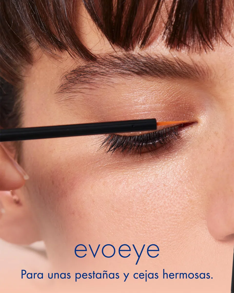 evoeye Eyelash Formula INTENSE 1 ml | Sérum de pestañas con booster intensivo para pestañas más largas y densas en 8–12 semanas