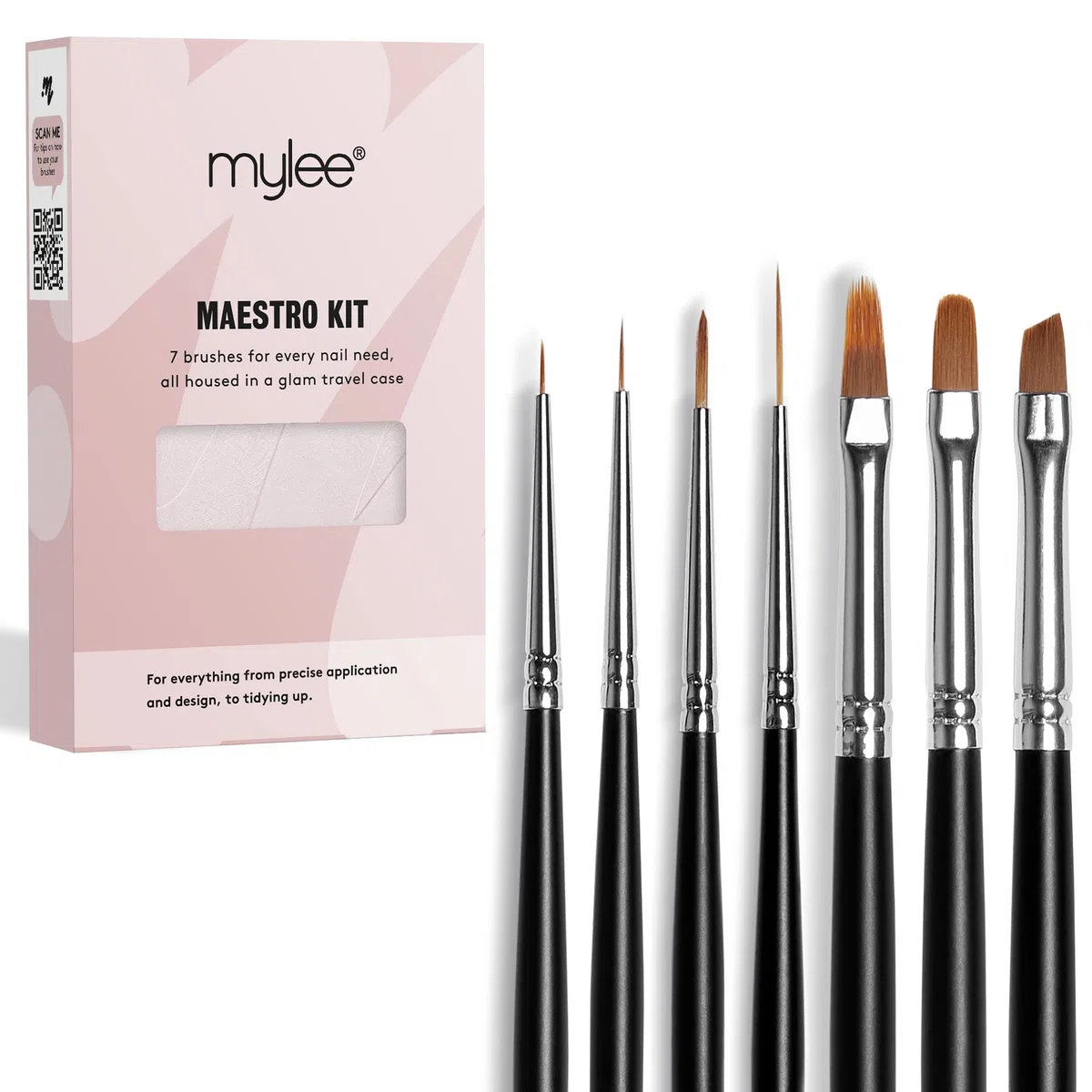 Mylee Kit Maestro Para Uñas De Gel Y Aplicación De Esmalte. Herramienta De Manicura De Calidad Profesional - Ideal Para Uso En El Hogar O En El Salón