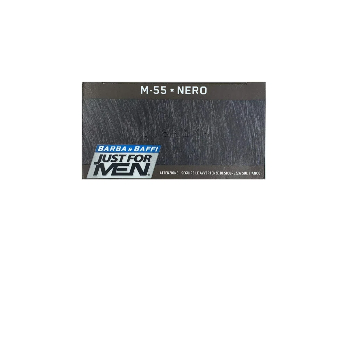 Just for Men Barba y Bigote, tinte para barba para hombre, color negro, elimina las canas, con peine aplicador, M55