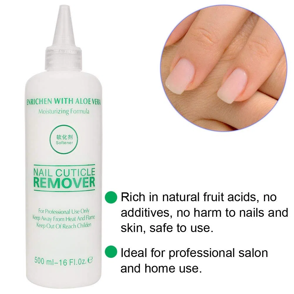 Suavizante de cutículas para uñas, herramienta de uñas suavizante para eliminar la manicura para eliminar la piel muerta