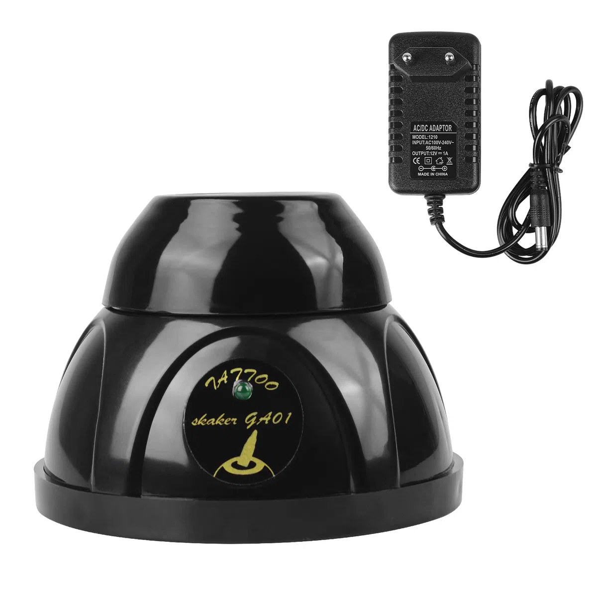 Agitador Vortex, agitador de pintura para estudios de uñas, pintores y aficionados, potente mini agitador con 5200 RPM, mezclador de vórtice mini multiusos, mezclador eléctrico de pigmento e tinta