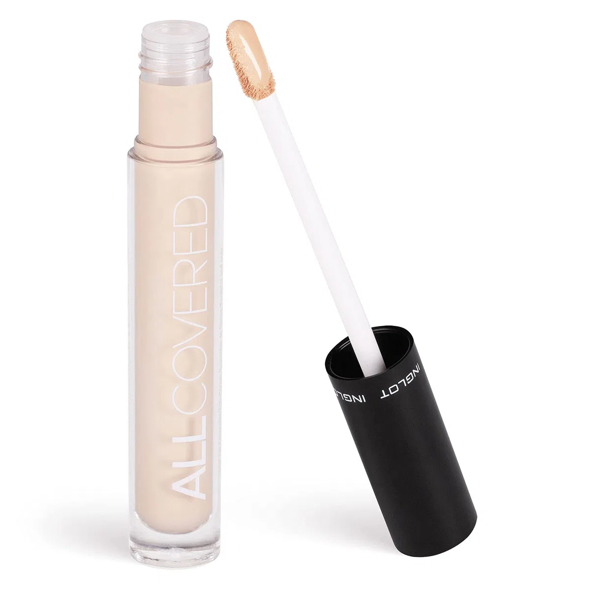 Inglot All Covered Under Eye Concealer, diseñado para la piel sensible bajo los ojos, fórmula impermeable y sedosa, 4,2 ml: 101