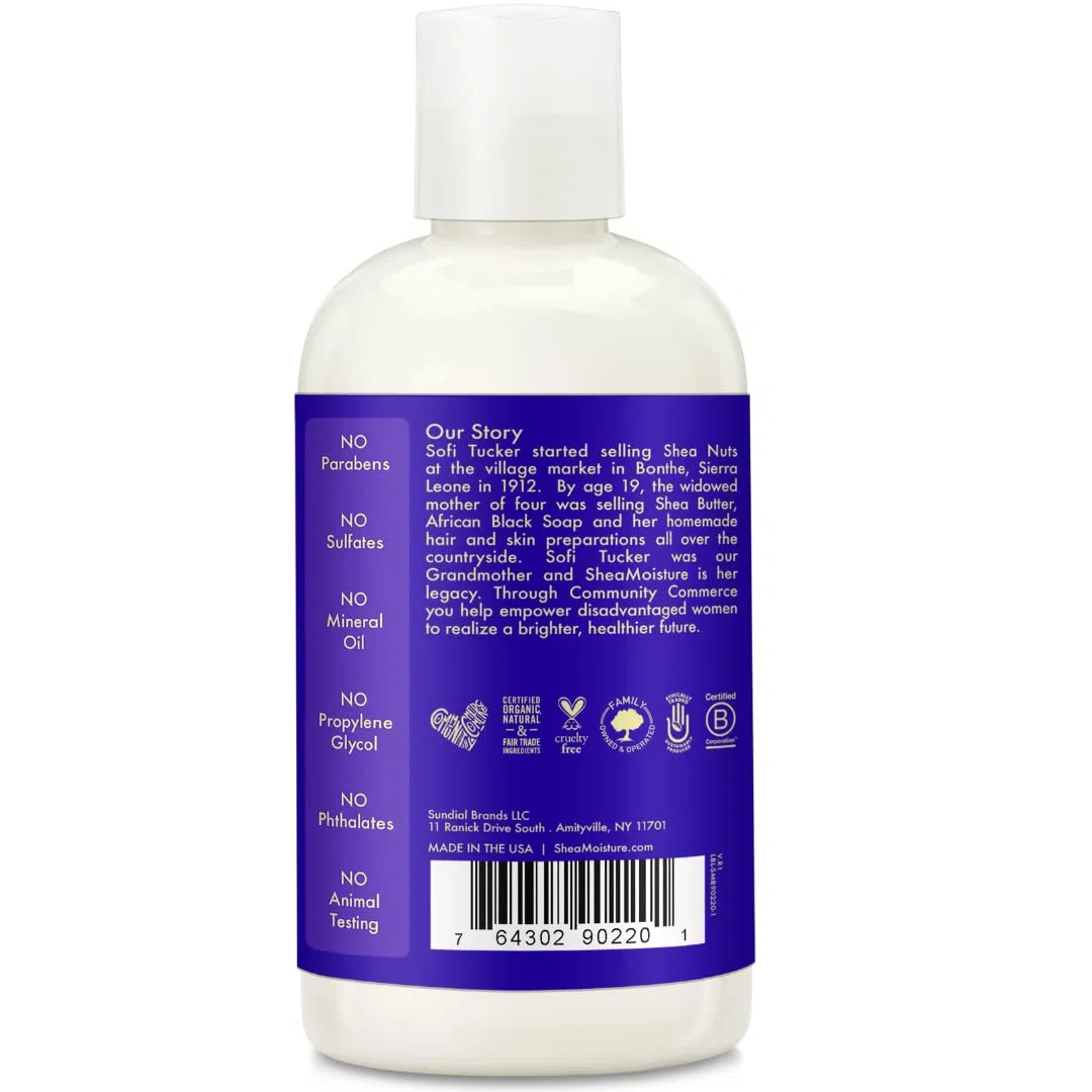 Shea Moisture, Champú y acondicionador - 240 ml.