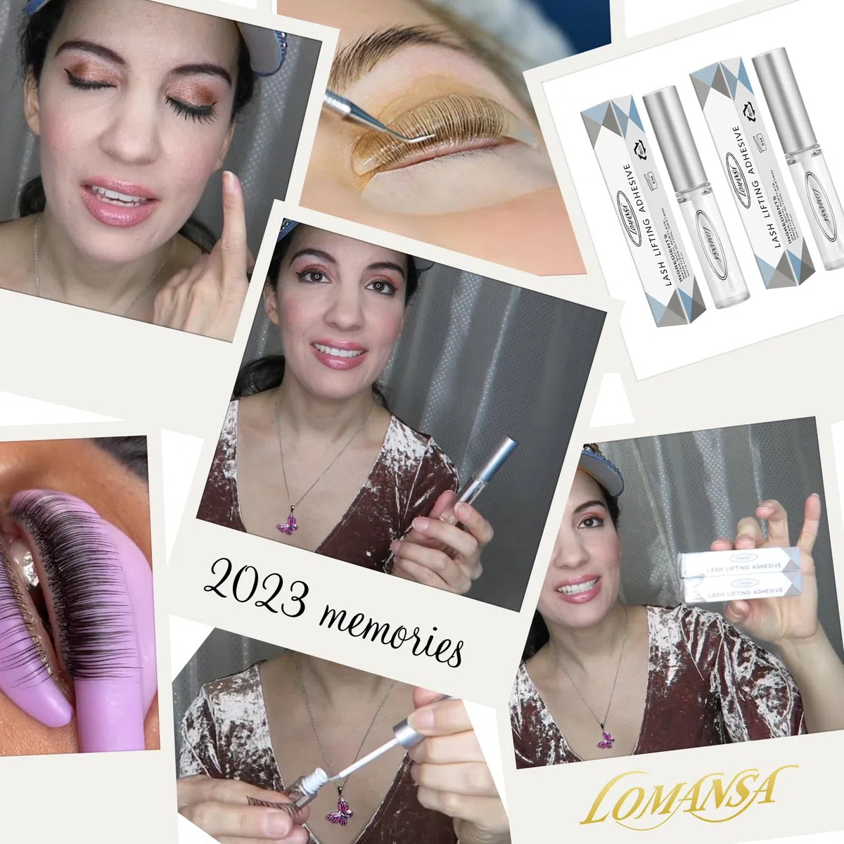Pegamento Lifting Pestañas, Pegamento de Pestañas para Levantamiento, Lifting Cejas y Pestañas, Secado Rápido y Fuerte Pegajosidad, Apto para el Salón(5ml, 2 piezas)