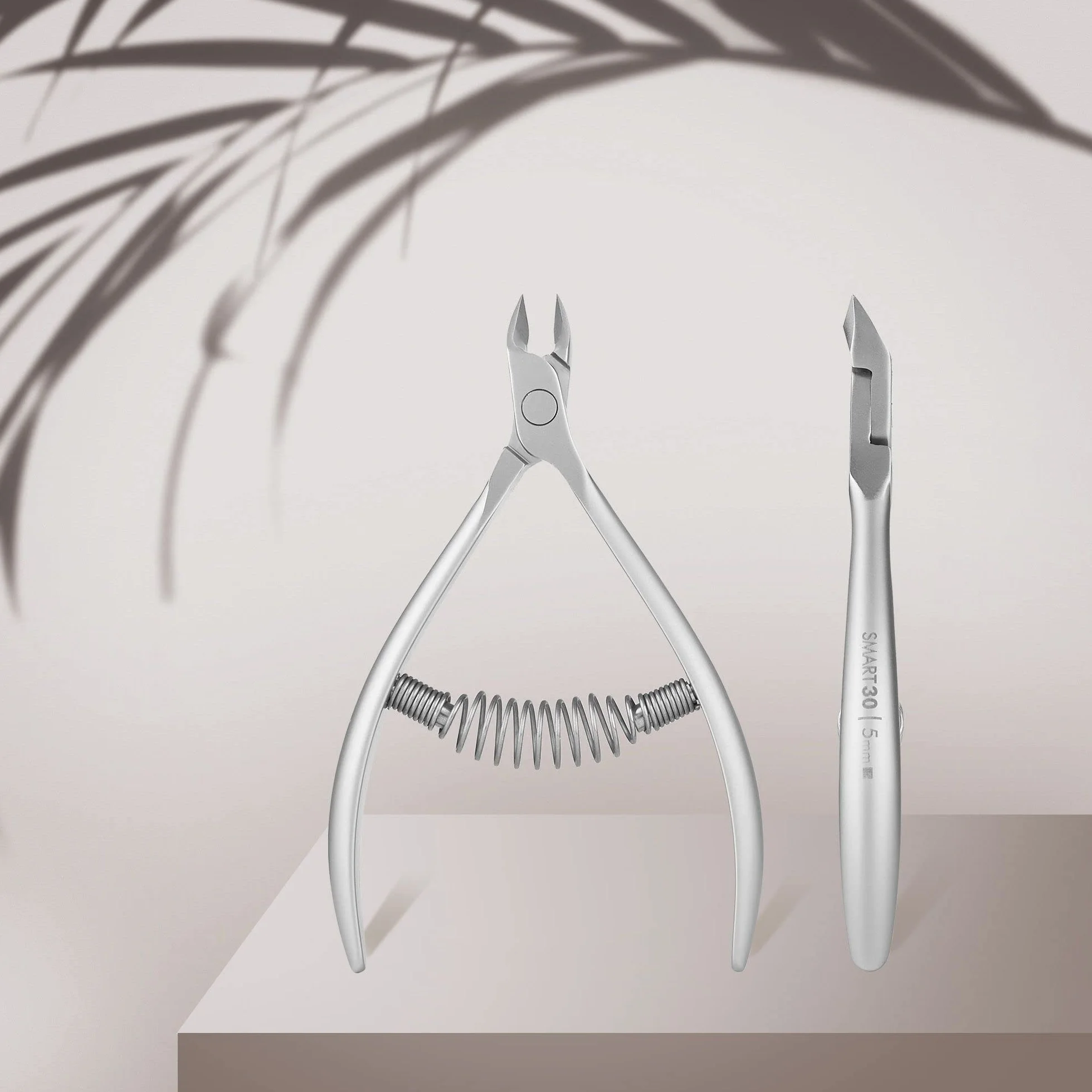 STALEKS PRO by Natury Nails Alicate profesional para cutículas 5 mm. Acero inoxidable (Smart 30-5mm)