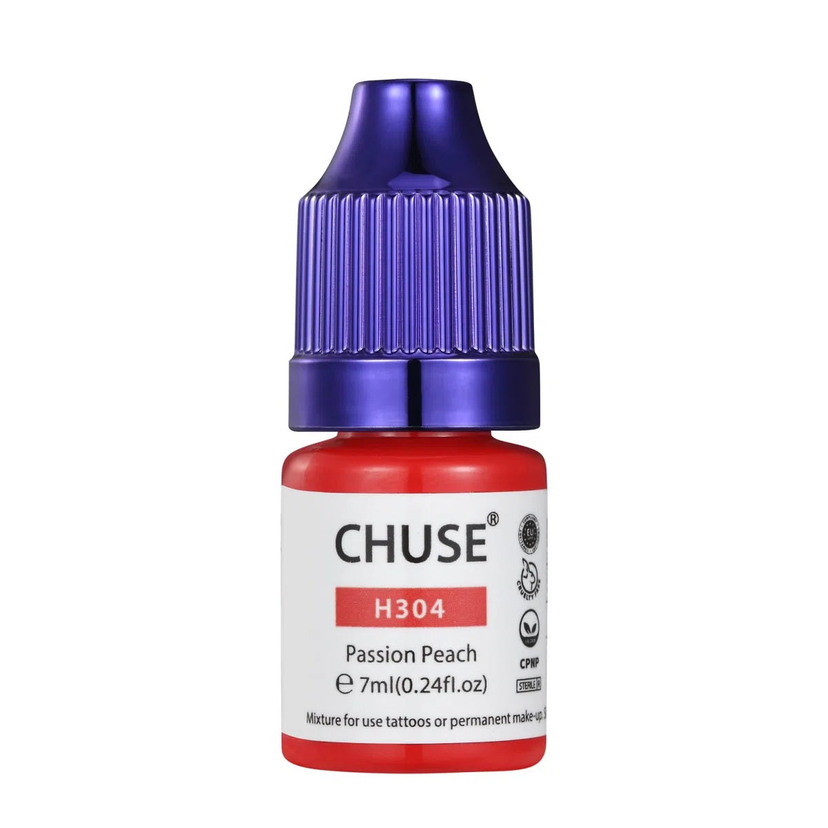 CHUSE PMU Pigmentos Híbridos Líquidos para Labios 0.24oz/7ml (H304 Passion Peach)