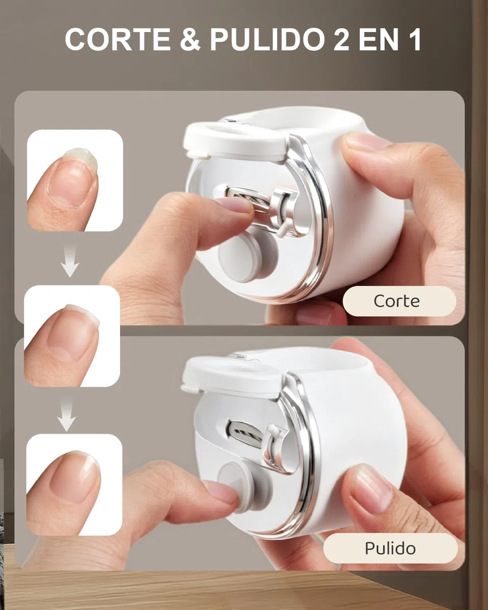 Lictin Cortauñas Electrico Set con Cortador Inclinado, Multi-in-1 Cortador de Uñas Electrico con Lupa, Luz LED y Depósito para Restos de Uñas para Bebés (0+ Meses), Ancianos y Adultos