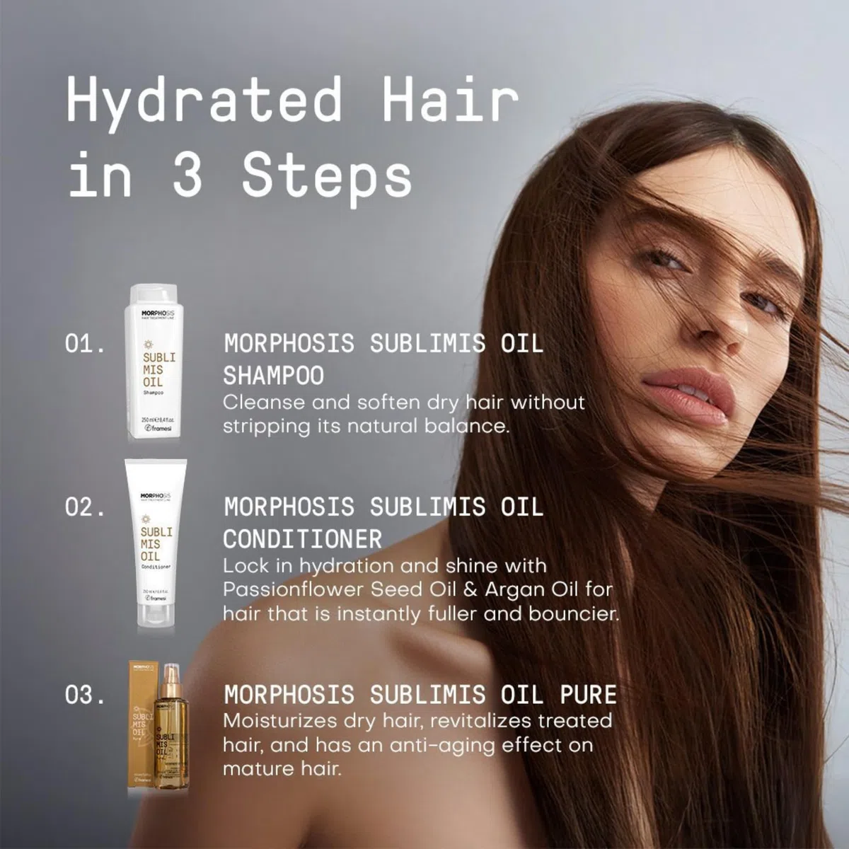 Framesi | New Morphosis Hair Treatment Line | Sublimis Pure Oil 100 ml